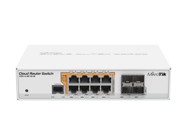 Mikrotik - Crs112-8P-4S-In - Switches