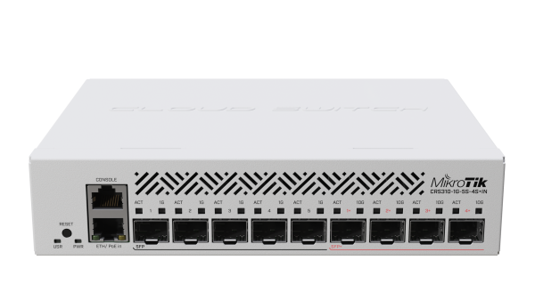 Mikrotik - Crs310-1G-5S-4S+In - Switches