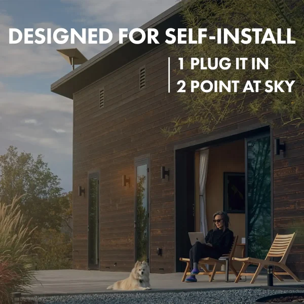 Spacex Starlink Gen 3 Standard Kit: High-Speed, Low-Latency Internet, Starlink Internet Satellite Dish Kit Router Spacex | Wi-Fi 6 Router | Starlink Residential Rv Satellite Internet Wifi Kit - Image 2