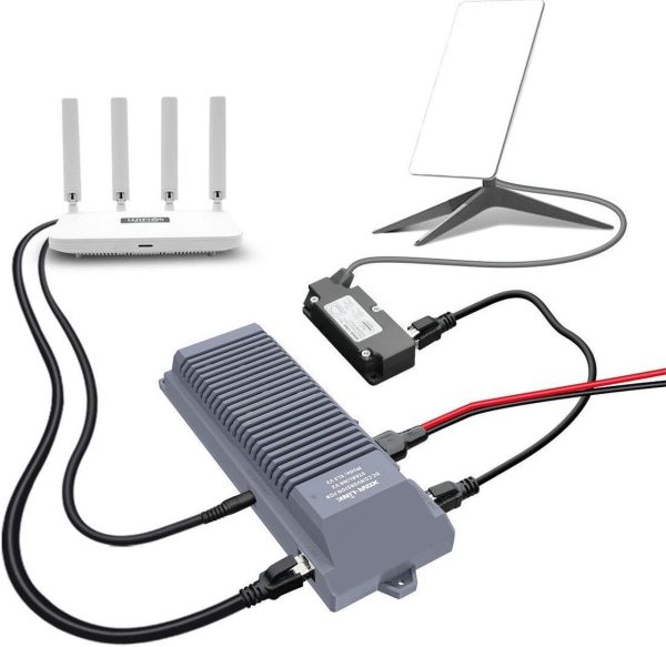 Xtar-Link El3 V2- Dc Power Supply For Starlink Standard Actuated (Gen 2),12V To 48V Dc Power Supply,Reduce Power Consumption (El3 V2 Set)