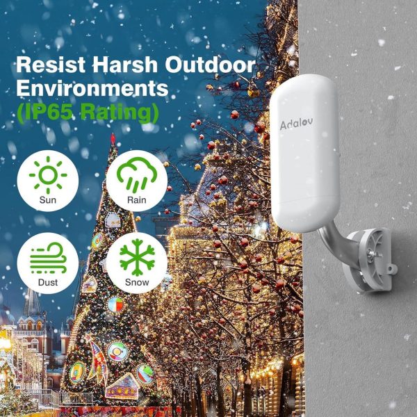 Cpe467 5.8Ghz Wifi Bridge - 1.5Km Long Range Outdoor Point-To-Point Wireless Bridge, Plug &Amp; Play, Ip65 Weatherproof, Ideal For Surveillance Cameras, Barn, Shop, Warehouse, And Starlink - Image 5