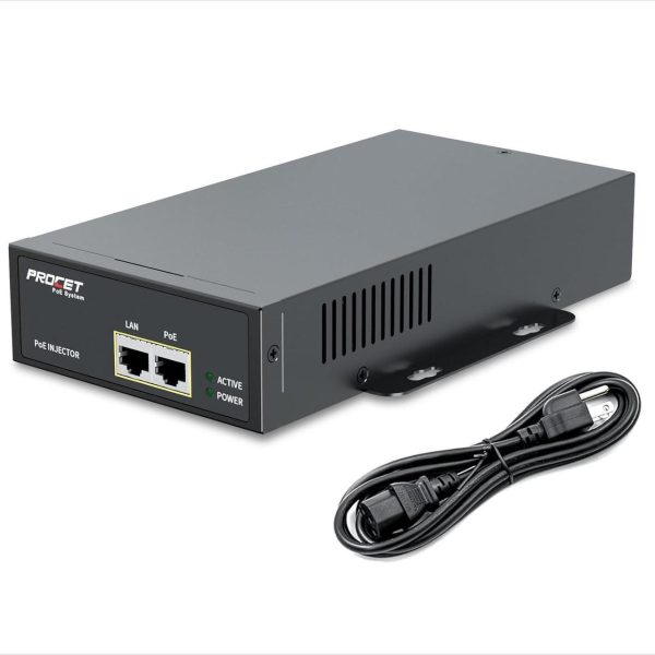 Starlink Gen 3 Poe Injector Gigabit, 3 In 1 Starlink Ethernet Adapter Gen 3 With 6Kv (10/700Us) Surge Protection, 100-240Vac Input &Amp; 150W 55V Output For Starlink V3, Pt-Pse109Gxrn
