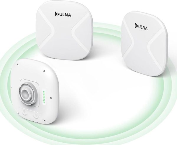 3 Pack Wireless Bridge Gigabit Wifi Bridge Outdoor, Dual Band Point To Point Wireless Bridge, Wifi 5 Wireless Access Point, 5Km Long Range Extend Internet To Shop Barn Farm, 4X15Dbi Antenna, Ip65