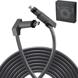 Starlink Cable 75FT for Starlink Rectangular Satellite V2, Waterproof Replacement Starlink Extension Cable for Starlink Internet Kit Satellite V2 with Stable and Fast Connection-Grey