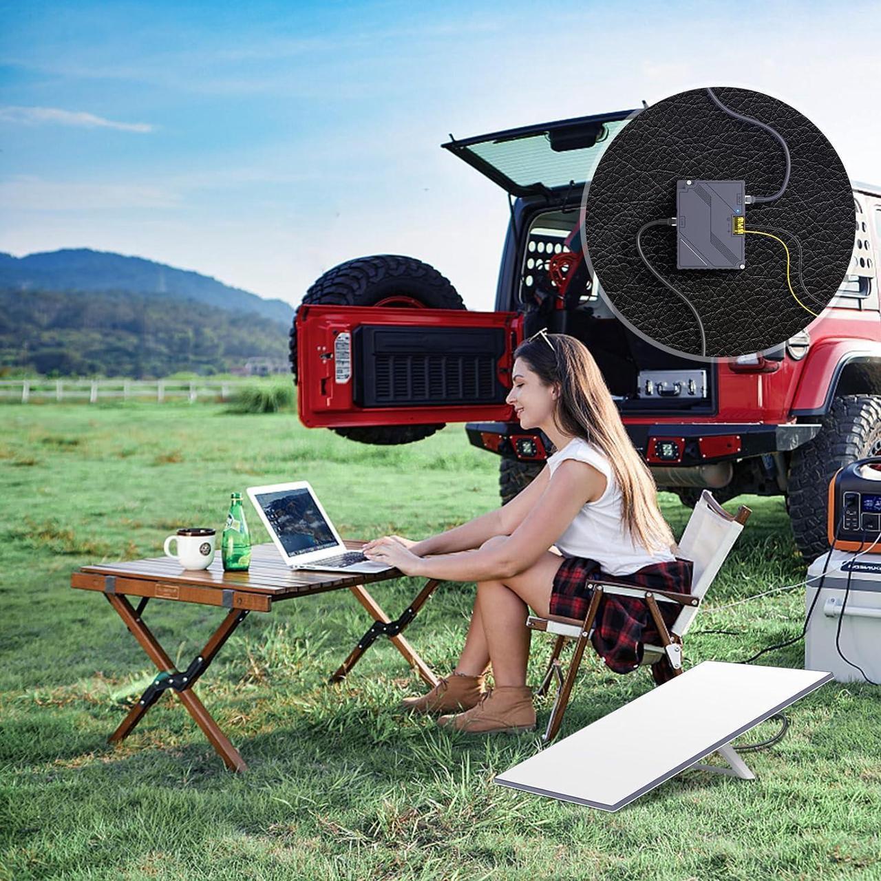 Starlink Poe Injector - 150W Gigabit Poe Injector Compatible With Starlink Standard Actuated Gen 3 Dish 2-In-1 12V Conversion Kit With Spx Cable Adapter And Converter Dc 9-36V Input - Image 6