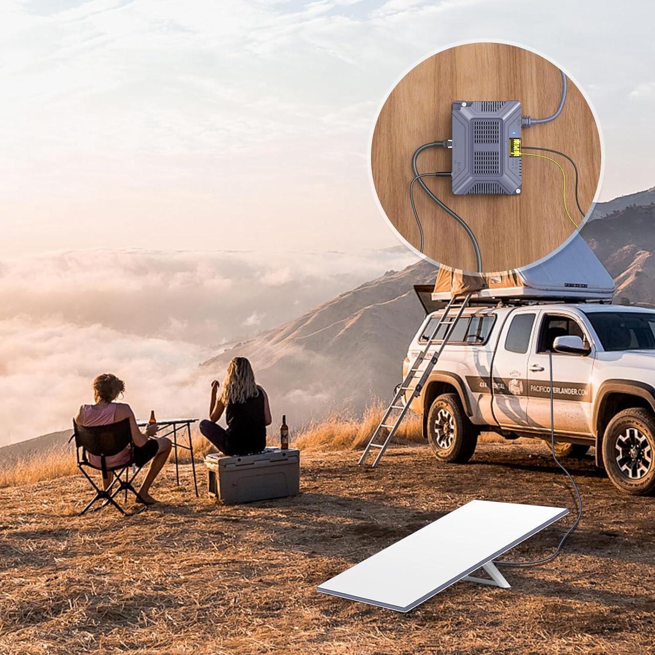 Starlink Poe Injector - 180W 5-In-1 Gige Passive &Amp; Esd Protection For Starlink Dishy V2, 1000Mbps Starlink Ethernet Adapter With Usb &Amp; Type-C Power Output For Starlink Standard Actuated (Gen 2) - Image 7