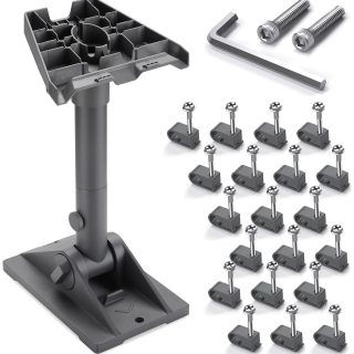 Yescom Starlink Mini Mount Roof Rack Mount for Accessories Dishy Mounting Kit for Car Boat RV Van