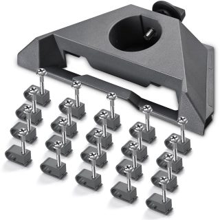 Yescom Starlink Mount Gen 3 Pivot Mounting Kit Roof Heavy Duty Adjustable Angle Bracket Pole Adapter