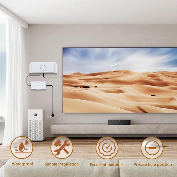Starlink Gen 3 Mount, All In One Starlink Standard Gen3/V3 Mesh Router And Starlink Gen 3 Power Supply Mounting Kit For Starlink V3&Amp;Gen 3 High Performance Standard Router - Image 3