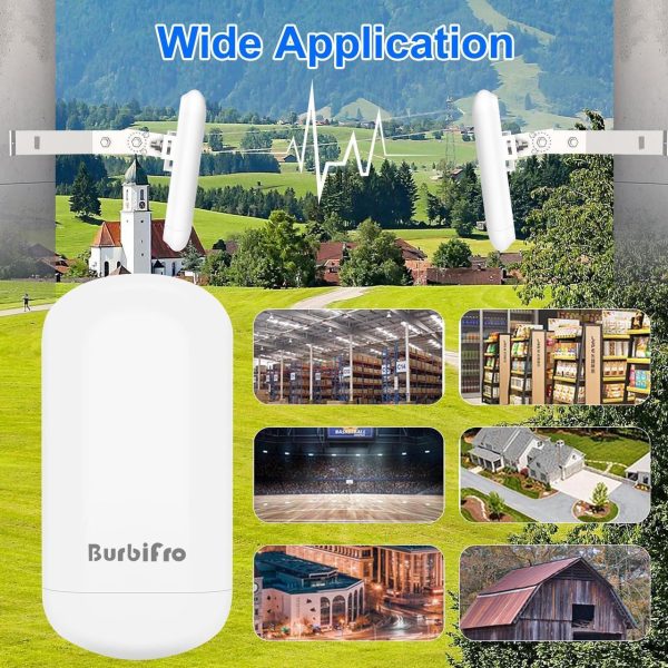Point To Point Wireless Internet Long Range Transmission For Starlink, Point To Point Wireless Bridge For Starlink Ethernet Adapter, Outdoor 5.8G 1.5Km With 14Dbi High Gain Antenna, 2-Pack - Image 4