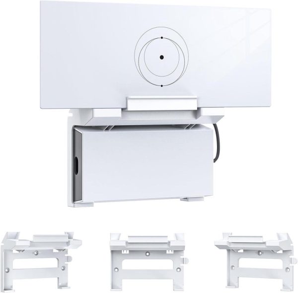 Ngakona Mount For Starlink Mesh Router Gen 3 + Starlink Power Supply Brackets Holder V3 - Star Link Internet Kit Satellite, Signal Integrity Space Saving, Abs Stability Wall Holder (2 In 1 Mount)