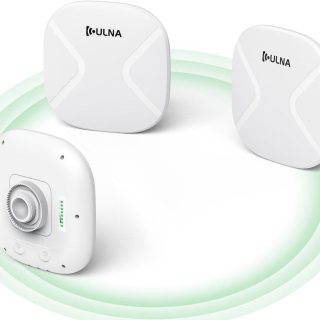 3 Pack Wireless Bridge Gigabit WiFi Bridge Outdoor, Dual Band Point to Point Wireless Bridge, WiFi 5 Wireless Access Point, 5KM Long Range Extend Internet to Shop Barn Farm, 4x15dBi Antenna, IP65