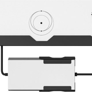 Protective Wall Mount Kit for Starlink Gen 3 Router and Power Supply - Metal Bracket Holder for Starlink V3 Mesh Router Wall Mount with Cable Management Easy to Install