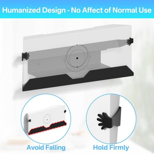 Protective Wall Mount Kit For Starlink Gen 3 Router And Power Supply - Metal Bracket Holder For Starlink V3 Mesh Router Wall Mount With Cable Management Easy To Install - Image 3