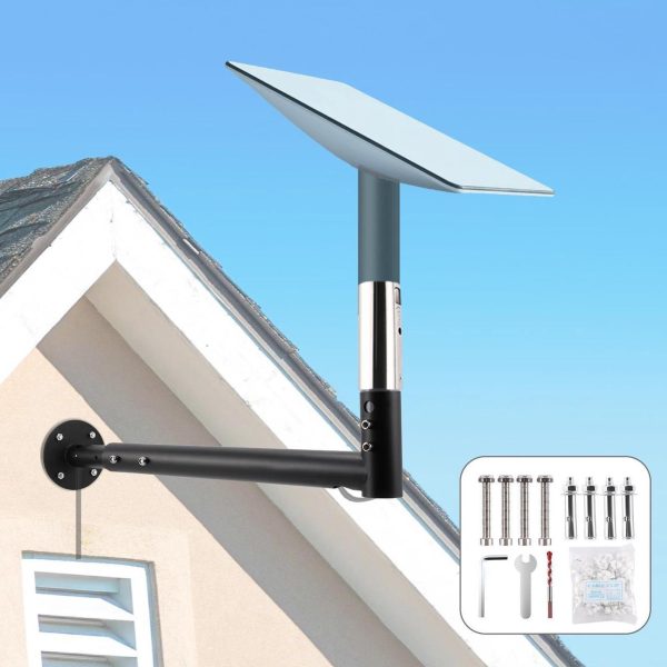 Bfvv Mounting Kit For Starlink Wall Mount, Gen 2 Internet Antenna Mounting Kit, Adjustable Mounting Kit For Starlink Internet Kit Satellite