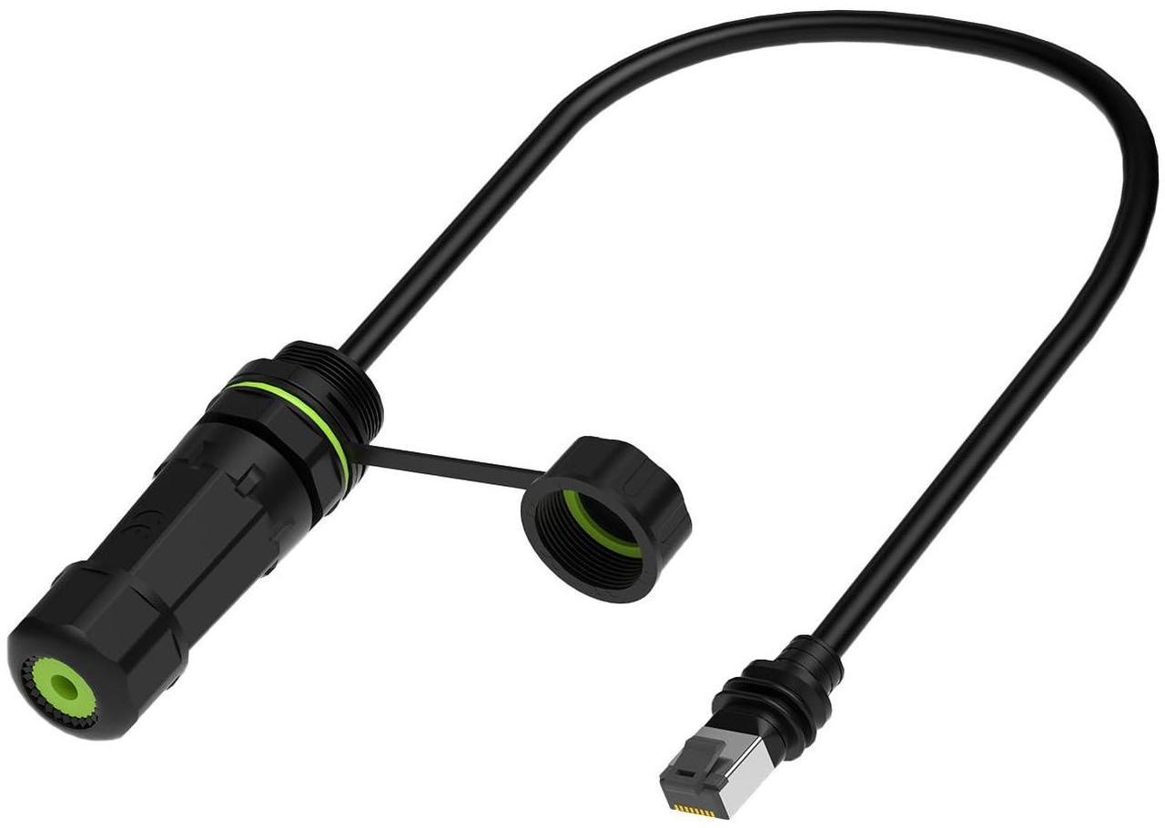 Azduou Waterproof Ethernet Adapter For Starlink Gen 3 And Starlink Mini, Starlink Gen 3 Cable Extension Adapter, Starlink Standard To Rj45 Coupler For Starlink V3/ Mini Dish And Router (1 Pcs