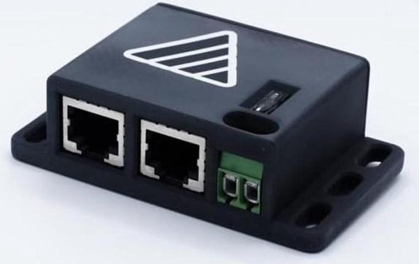 Overland 150W Gige Passive Poe Injector With Starlink Dishy Pinout For Rvs, Trailers, Vehicles And Boats, 48V-56V, 150W, 3A