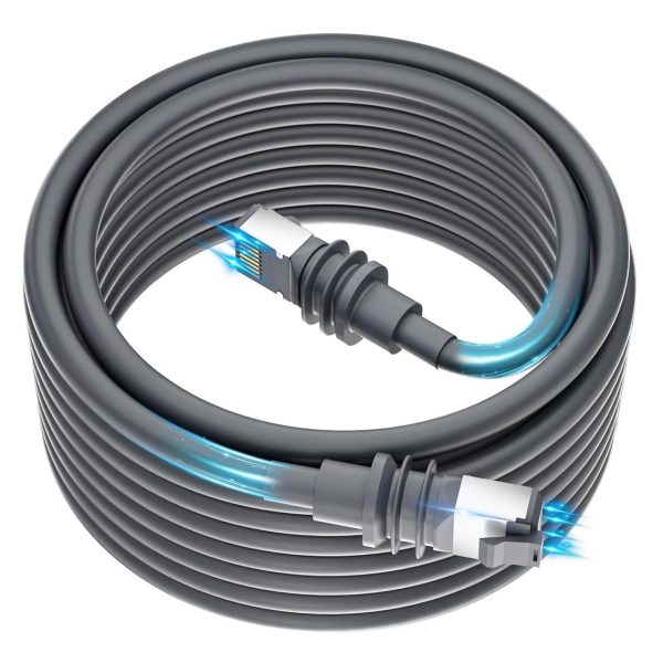 Lookdnds Starlink Gen 3 Cable 150 Ft / 46M Ethernet Extension Cable Waterproof Satellite Replacement Standard V3 Cable For Starlink, Star Links Internet Routing Kit Cable Sata Cable Accessories - Image 2