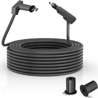 GODPEE 75Ft Replacement Cable for Starlink V2 Gen2 Satellite Dish Antenna - Faster Transmission/Better Anti-Interference - Extension Cables Wire with Cable Feed Through Bushings for Starlink Gen 2