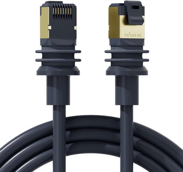 Stargear Starlink Gen 3 Cable, Replacement Standard V3 Cable 15M/49Ft Waterproof Outdoor Gray