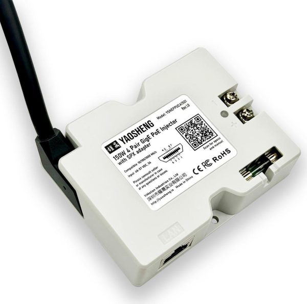 Yaosheng 150W 2-In-1 Poe Injector + Spx Cable Adapter For Residential Starlink - Image 3