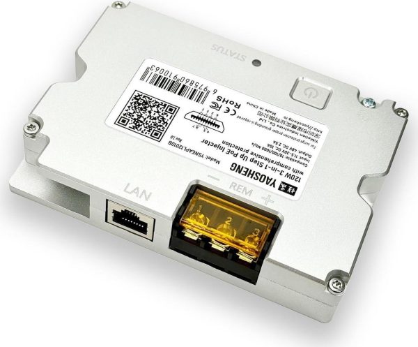 120W 3-In-1 Step Up Poe Injector With Comprehensive Protection For Standard Actuated Starlink - Image 5