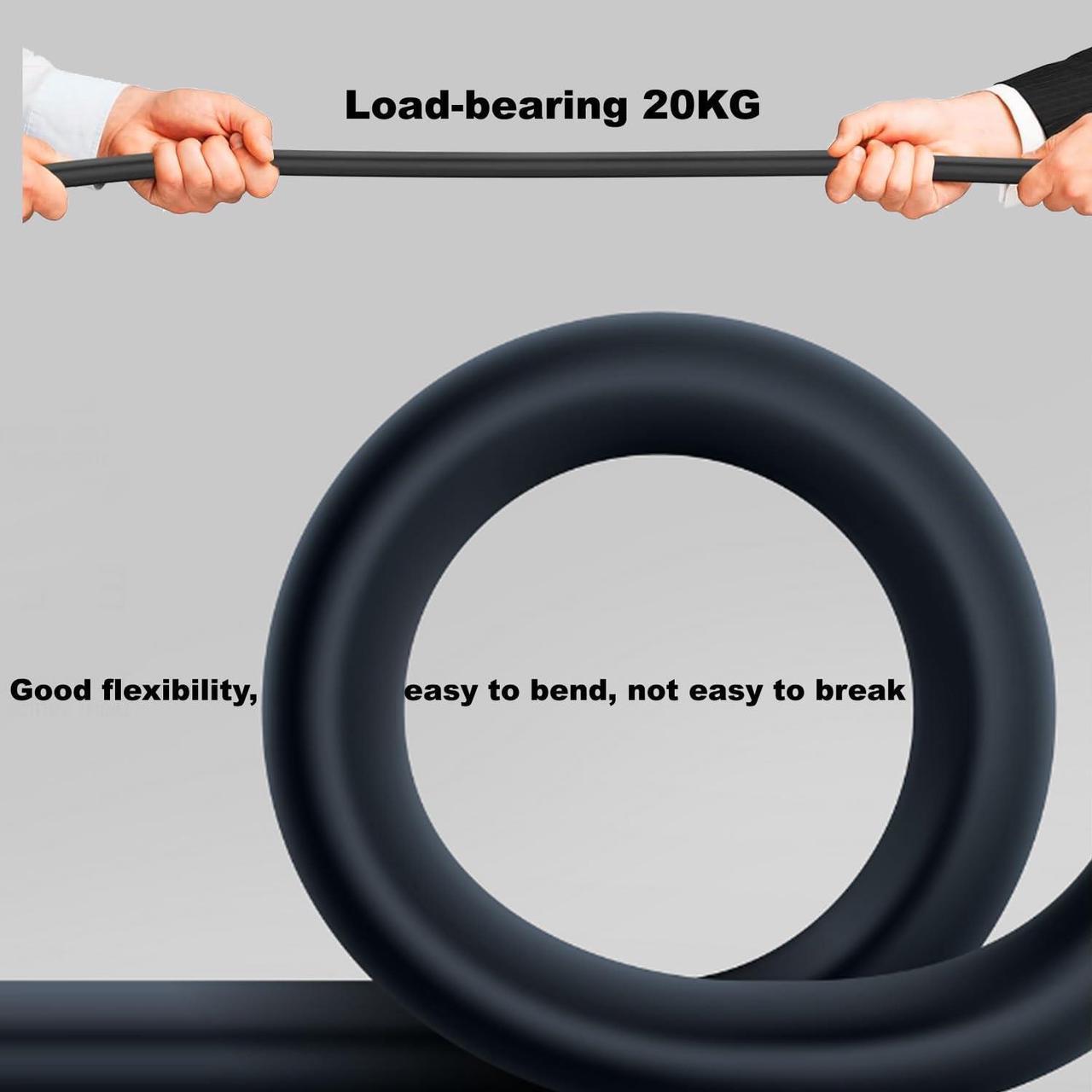 Fuwkeo Heavy-Duty Shielded Outdoor Cable For Starlink Gen 3 - Pe Cover, Waterproof, Uv Resistant, Direct Burial, In-Ground - Compatible With Starlink V3 Dish And Starlink Mini (100Ft/30M) - Image 2