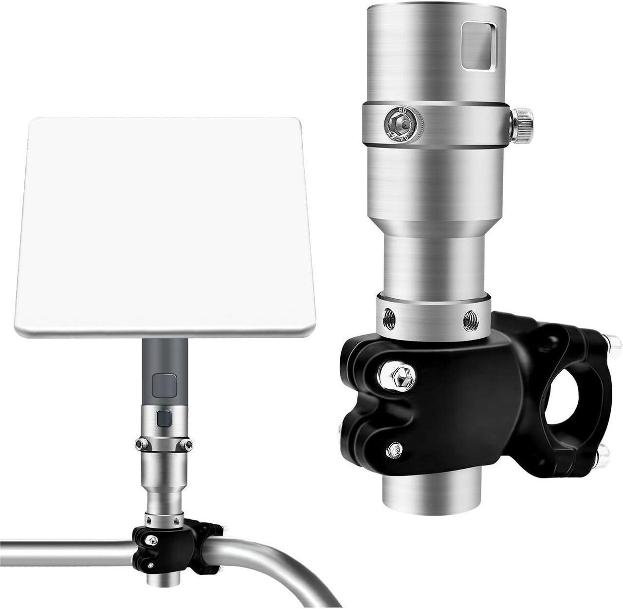 Starlink Mount Adapter For Rv, Starlink Pole Mount For Roof Rack,Rv Ladder, Load-Bearing 200Lbs, Installation Range 0.8-1.17&Quot; For Pole/Roof/Suv/Outdoor