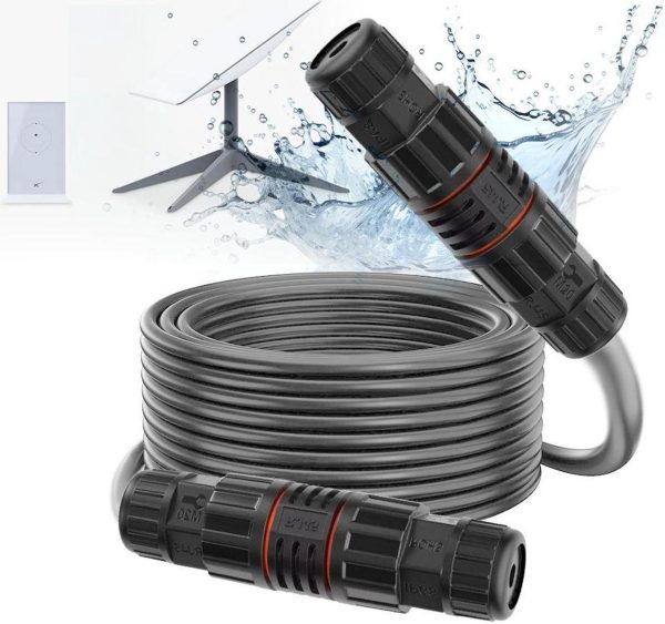 150Ft Starlink Ethernet Adapter Extension Cable , Starlink Replacement Cable Extend Original Cable To 225Ft, Ip68 Waterproof, Built-In Shielding Oxygen-Free Copper