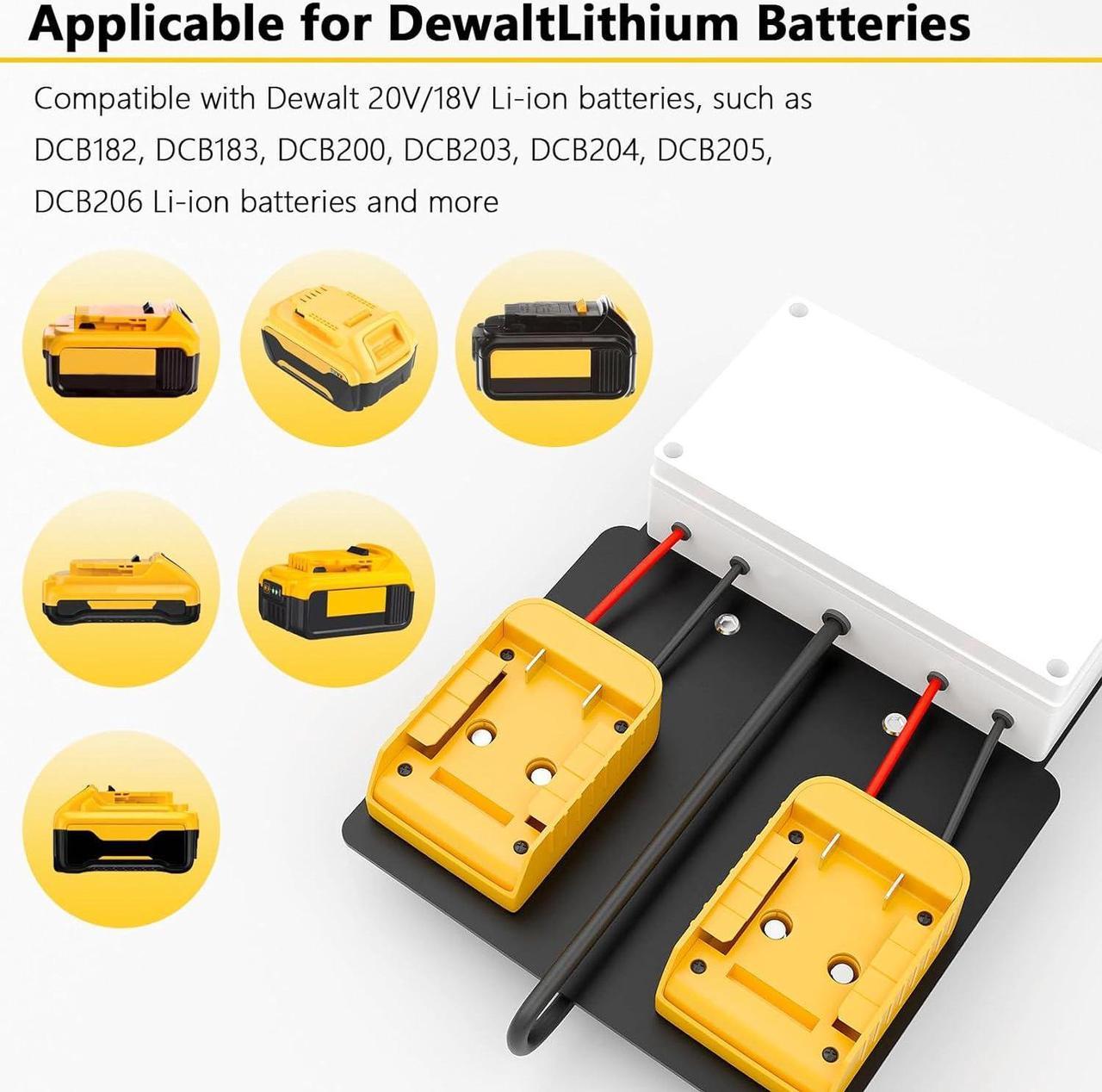 Starlink Mini Battery Adapter For Dewalt Battery, Starlink Mini Battery Pack, Small And Portable Starlink Mini Mounting Kit, Starlink Mini Power Adapter, With Starlink Mini Mount Adapter - Image 5