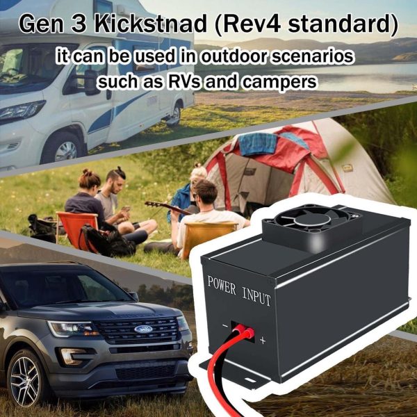 Gen 3 12V-48V Conversion Kit, Ybervont Starlink Gen 3 Power Converter For 12V-48V Power, Constant Voltage/Current, Step Up Power Adapter, Starlink Gen 3 Router Boost Converter For Rv/Outdoor - Image 5