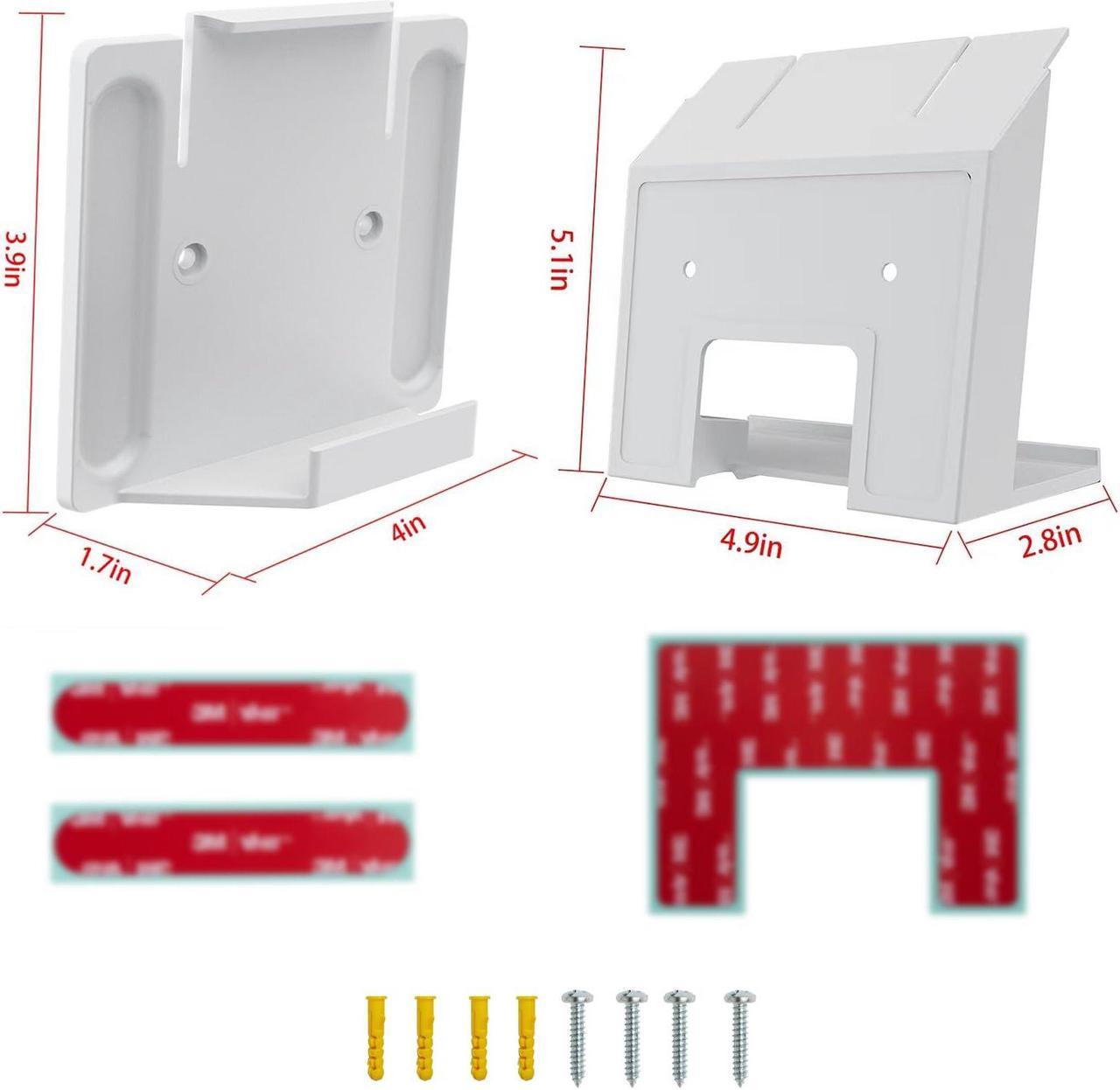 Starlink Gen 3 Mount, Starlink Power Supply Mounting Kit With Starlink Gen 3 Router Wall Mount For Starlink Gen3 &Amp; V3 High Performance Standard Router - Image 2