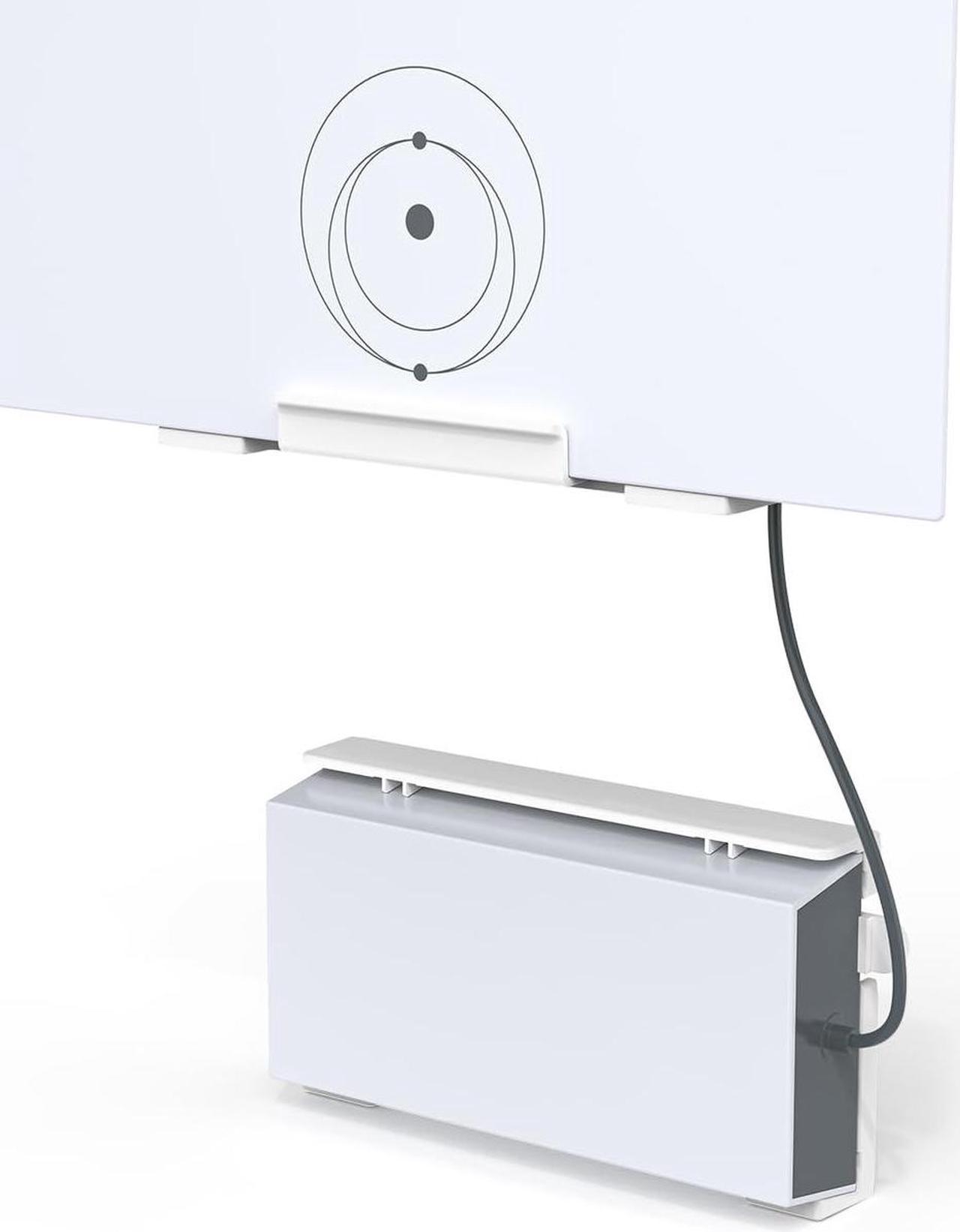 Vomenc Wall Mount Set For Starlink Gen 3 Router And Starlink Power Supply ,Holder Bracket Kit Compatible With Starlink Gen 3 Router And Power Supply,Esay To Install(White) - Image 4