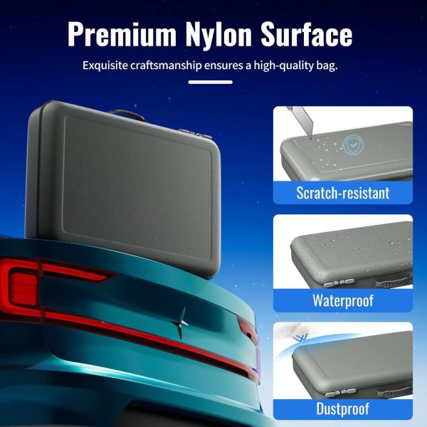 Case For Starlink Gen 3, Astronisync Travel Case For Starlink With Adaptable Inner Segments, Shock And Stress-Proof Bag For Starlink Rv, Bag For Starlink Antenna With Water And Dust-Resistant Fabric - Image 3