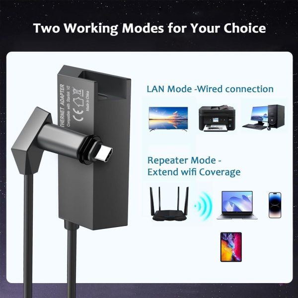 Starlink Ethernet Adapter For Wired External Network Gen2, Generic Starlink Ethernet Adapter Satellite Internet V2,Stable Connectivity - Image 5