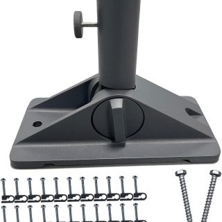 Adjustable Starlink Mounting Kit, 30" Pole Mount Compatible with Starlink Gen 2, Wall Mount & Roof Mount for Starlink Internet Kit Satellite, Accessories for Starlink Installation