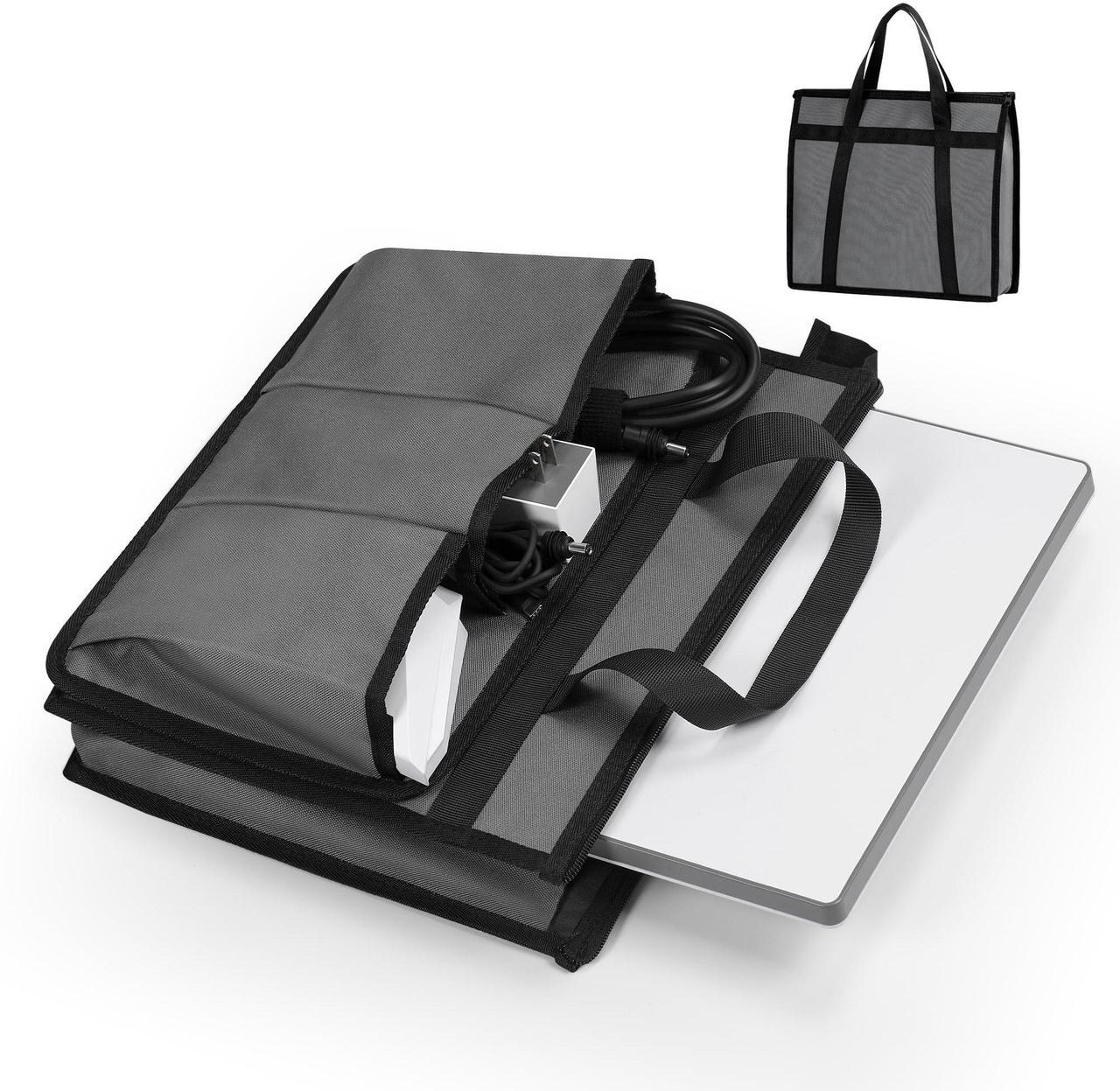 Eazuse Starlink Mini Usb C Power Cable, 100W 16.4Ft/5M + Starlink Mini Case, Travel Case For Starlink Mini, Simple Non-Woven Handbag