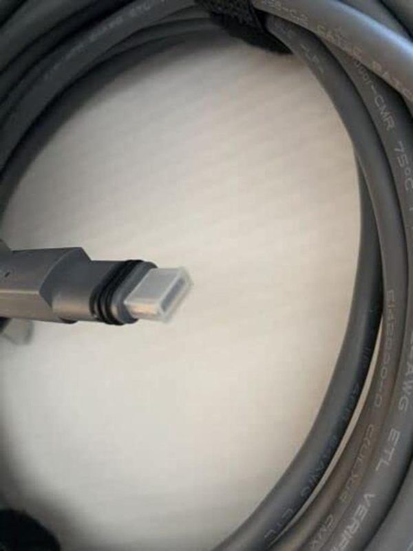 Starlink Rectangular Satellite V2 150 Ft Replacement Cable, Grey, Router - Image 3