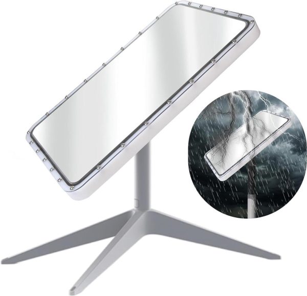 Starlink Hail Protective Mount -Protect Your Starlink From Hail And Birds, Starlink Protective Cover For Starlink Dish Gen2/Rv/Roof/Yacht/Outdoor. (Square Antenna)