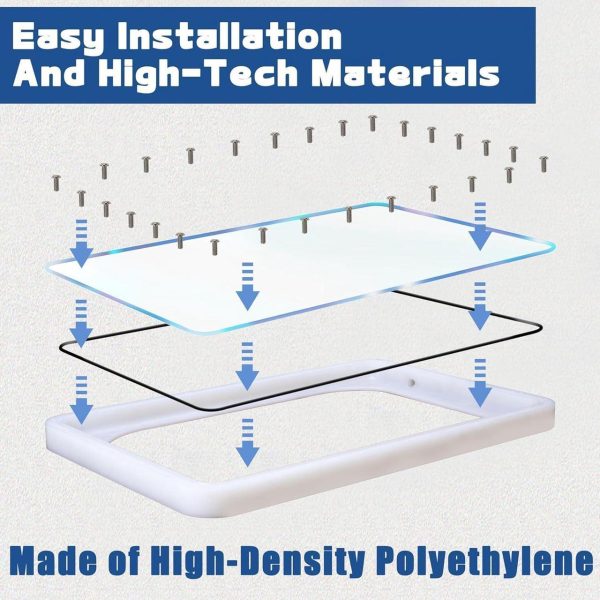 Starlink Hail Protective Mount -Protect Your Starlink From Hail And Birds, Starlink Protective Cover For Starlink Dish Gen2/Rv/Roof/Yacht/Outdoor. (Square Antenna) - Image 4