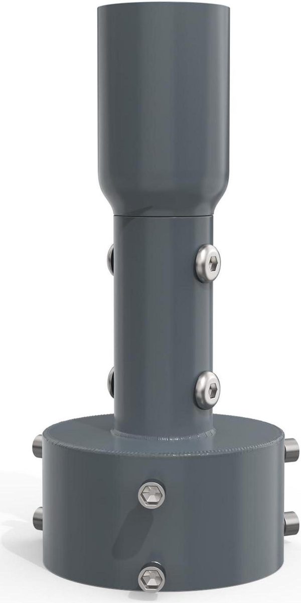 Koroao Starlink V2 Pipe Adapter, 0.4-2.5&Quot; Antenna Mast Flag Roof Pole Mounting Kit Bracket Compatible With Starlink Satellite Dish Standard Actuated And Starlink High Performance