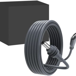 YXYaoZhengYiGeYi 10FT/3M Starlink Mini Type-C to DC Power Cable, Fireproof Waterproof 20AWG USB-C to DC Replacement Cord for Starlink Mini Dish