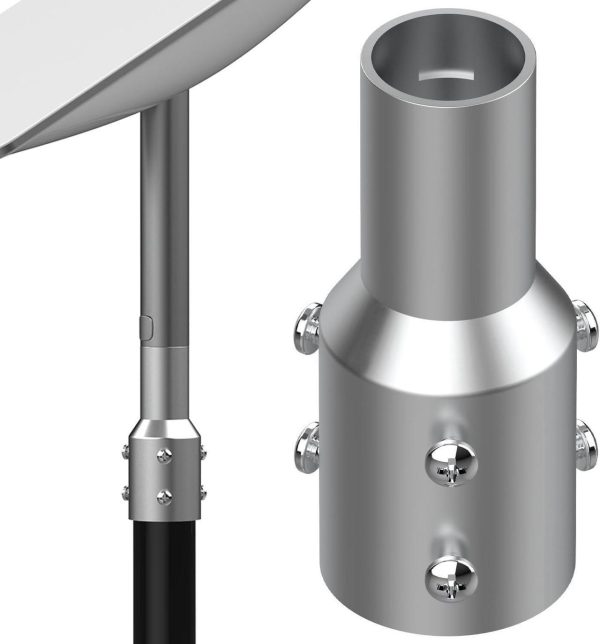 Starlink Pipe Adapter, Starlink Pole Mount, Available For Starlink V2 Pipe Adapter, Tv Masts And Satellite Masts Are Installed, Suitable For Pipe Diameters Within 2 Inches And Starlink Connections