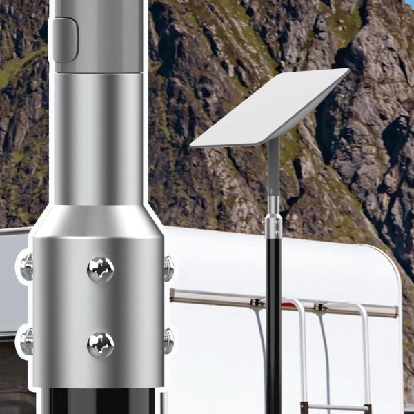 Starlink Pipe Adapter, Starlink Pole Mount, Available For Starlink V2 Pipe Adapter, Tv Masts And Satellite Masts Are Installed, Suitable For Pipe Diameters Within 2 Inches And Starlink Connections - Image 4
