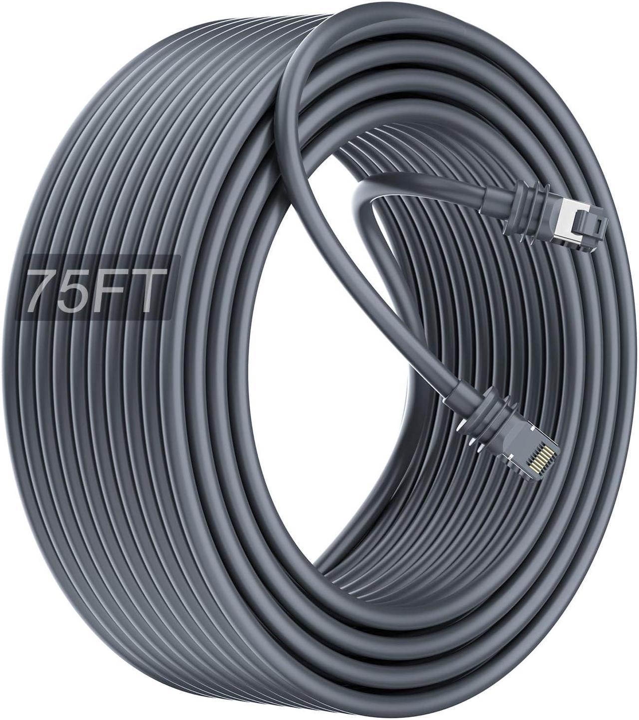 Msaff Starlink Ethernet Cable For Gen 3 Starlink Mini, Replacement Standard V3 Cable Waterproof, Starlink Internet Kit Satellite Cable (75Ft)