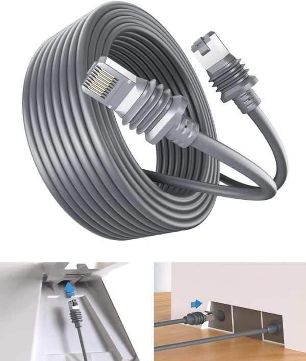 Starlink Gen 3 Cable 100Ft,Waterproof Cable For Starlink Gen 3,Starlink Cable Standard V3,Starlink Cable Gen 3,Starlink Ethernet Cable,Starlink Replacement Cable,Starlink Cord,Cable Starlink(100Ft)
