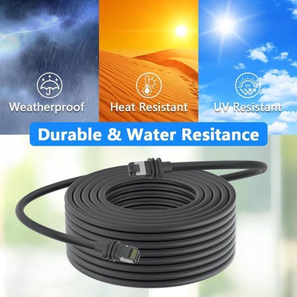 Owltree Starlink Gen 3 Cable, 75Ft Rj45 Ethernet Replacement Extension Cable For Starlink Gen 3 Waterproof (75Ft / 23M) - Image 4