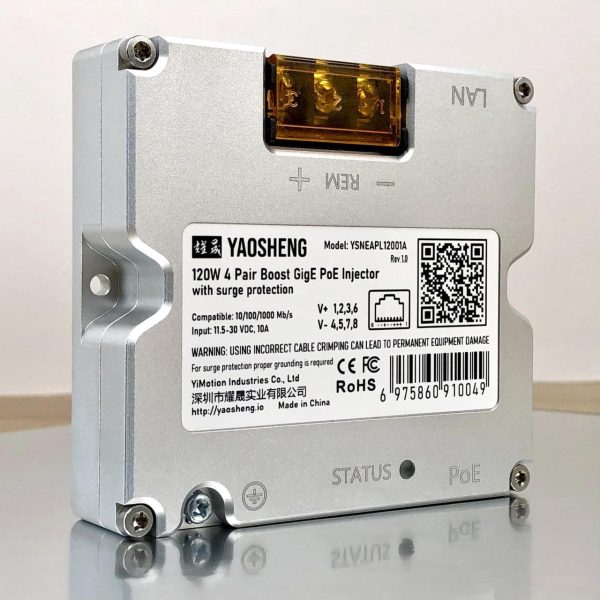 120W Boost Poe Injector With Comprehensive Protection For Standard Actuated Starlink - Image 5
