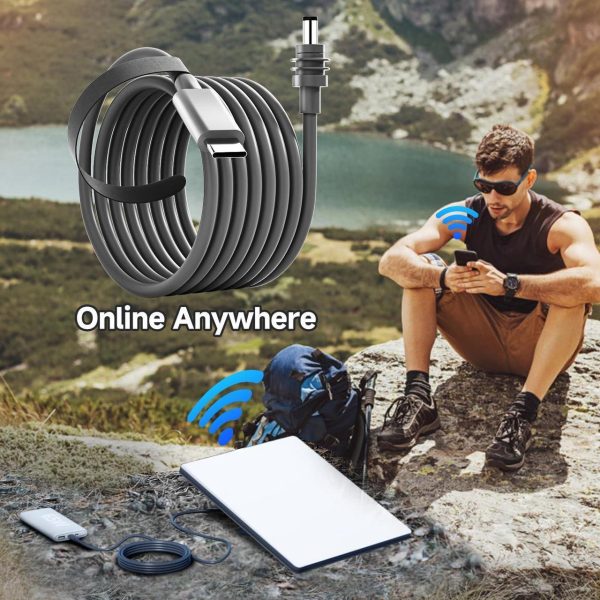 Starlink Mini Power Cable, 100W Usb C To Dc Cable For Starlink Mini, Waterproof | Work With 65W+ Pd | 20V 5A (Usb C To Dc Cable, 16 Ft) - Image 5