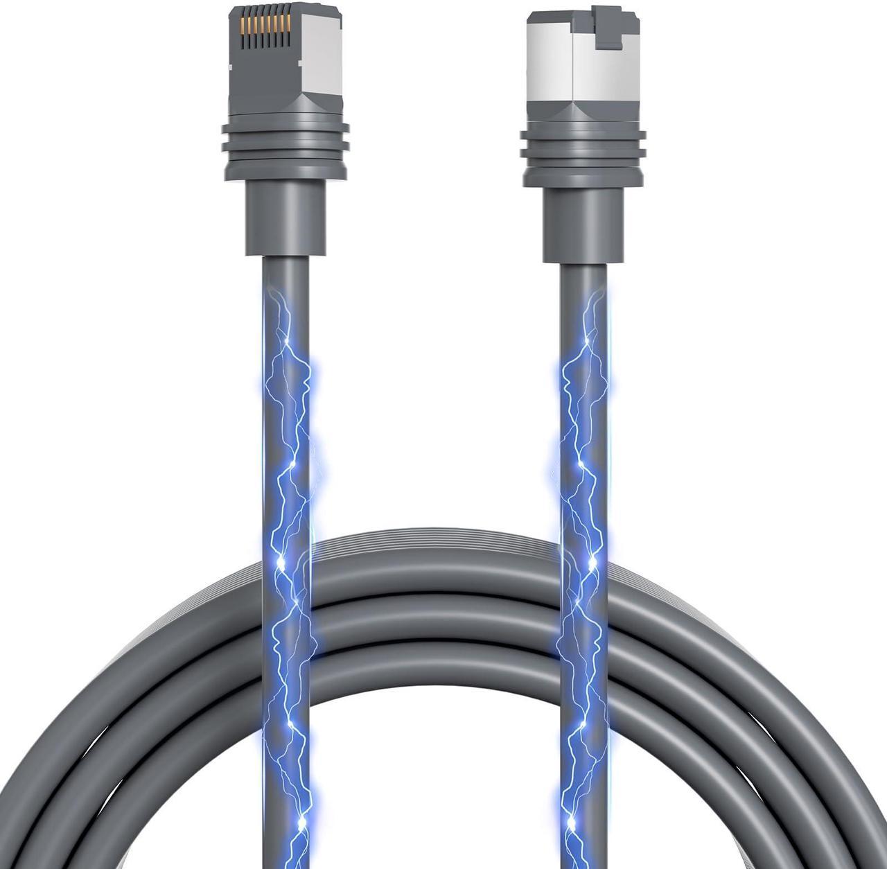 Fuairmee 150Ft/46M Standard Actuated Starlink Cable Gen 3 / Mini, High Transmission Speed, Replacement V3 Starlink Ethernet Cable Waterproof Standard G3 Cable For Starlink Gen3 Cable Routing Kit